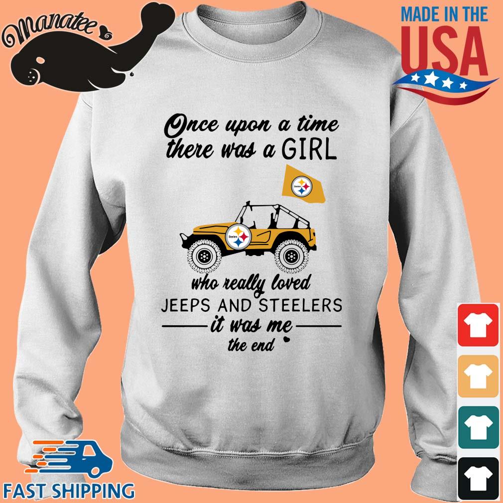 Pittsburgh Steelers Lady Funny Shirts Once Upon A Time funny