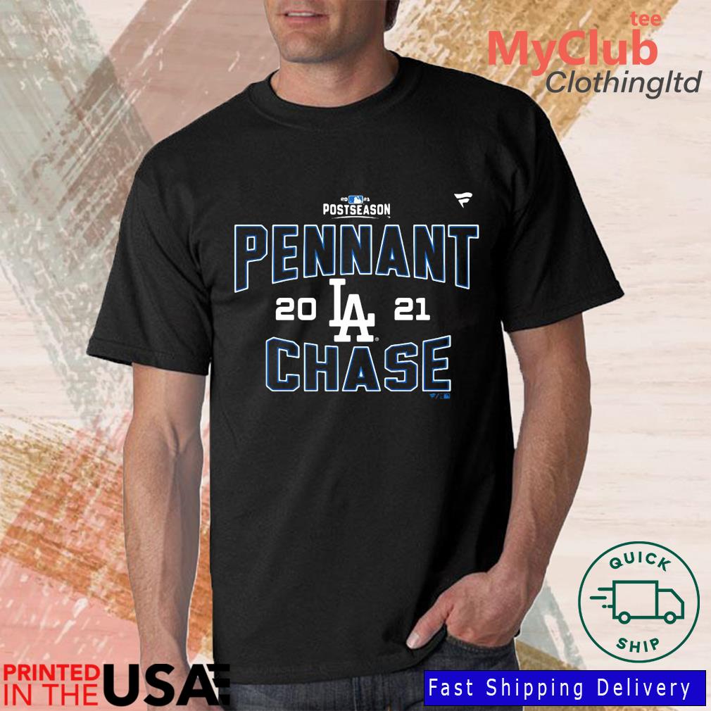 Official Los Angeles Dodgers Pennant Chase 2021 Postseason Shirt