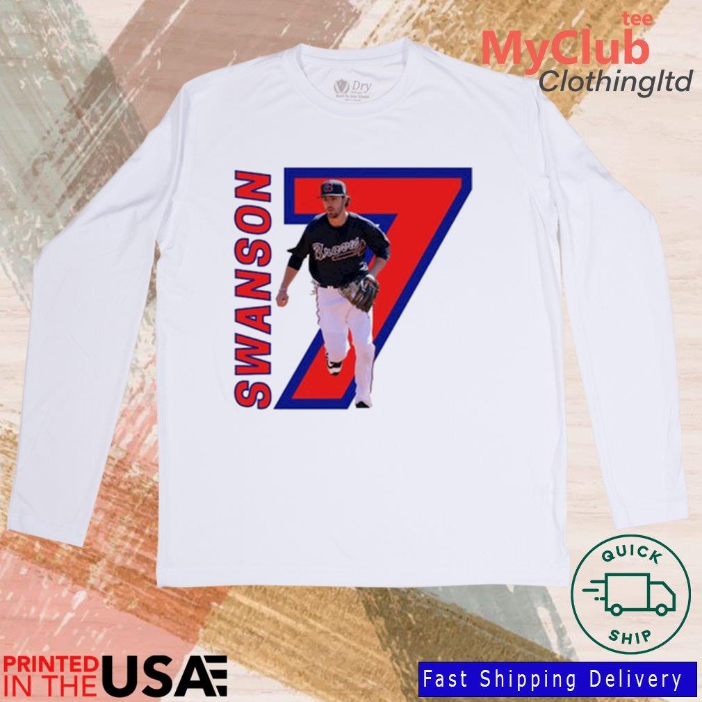 Dansby Swanson Atlanta Braves Baseball T-Shirt,Sweater, Hoodie, And Long  Sleeved, Ladies, Tank Top