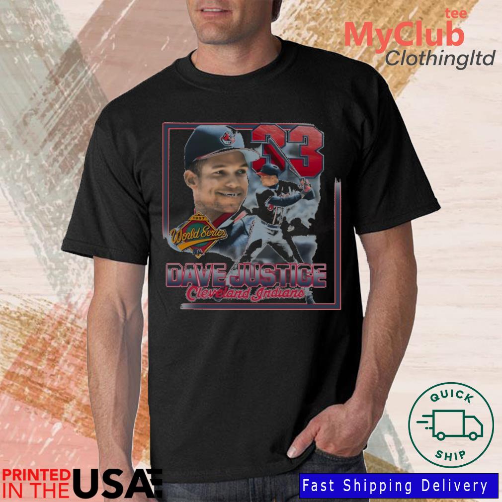 Dave Justice Cleveland Indians Shirt, hoodie, sweater, long sleeve and tank  top
