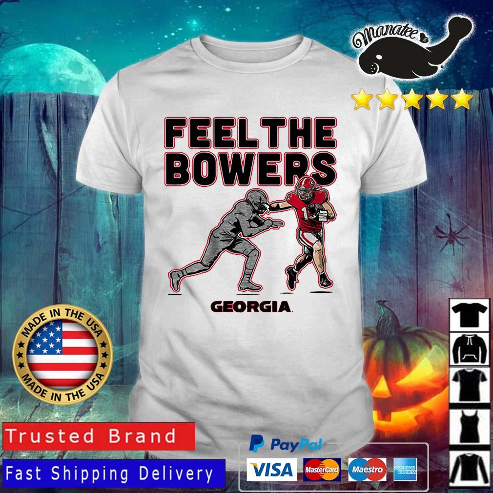 Georgia Football Brock Bowers Feel The Bowers Shirt
