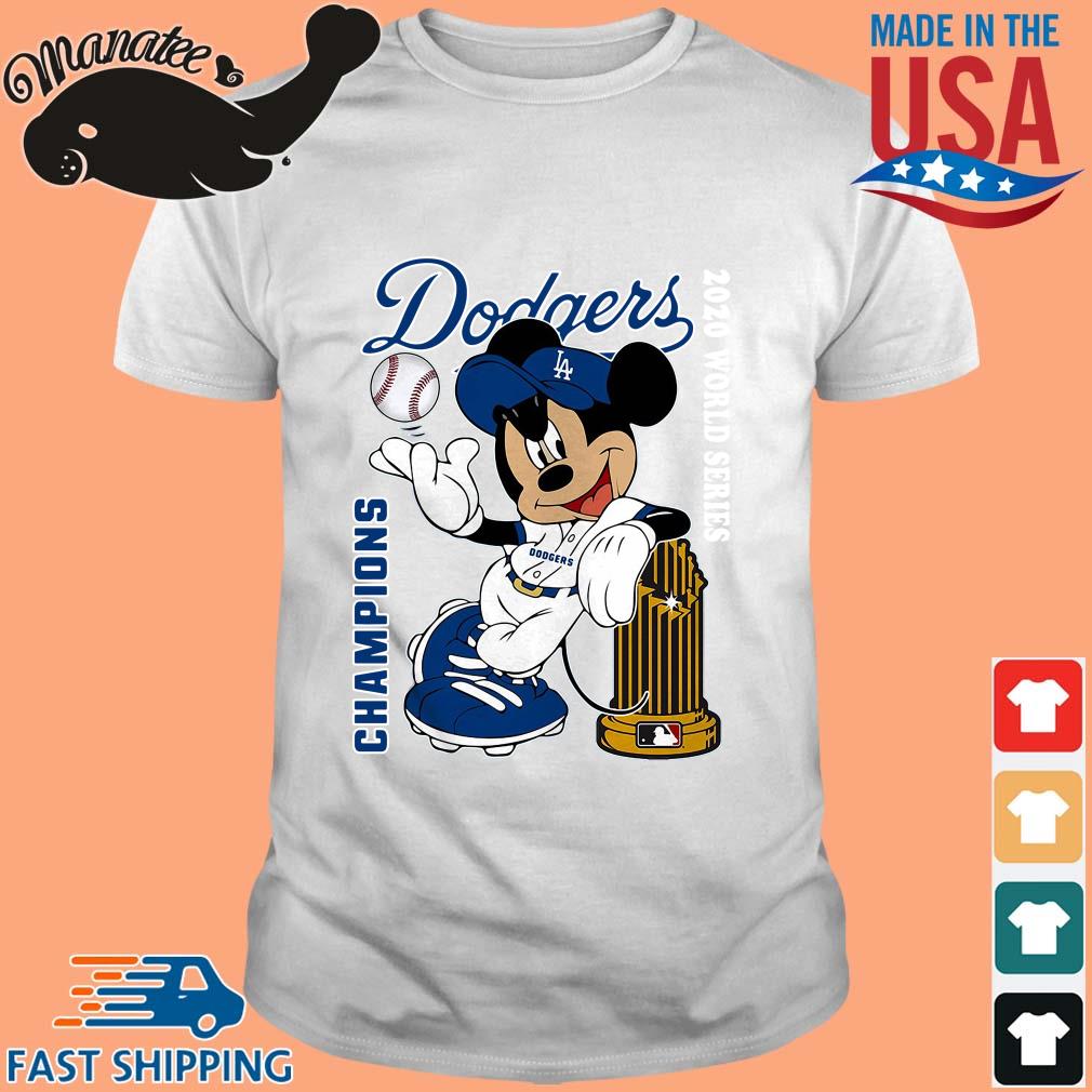 Mickey Mouse Dodgers 2020 World series Champions shirt, hoodie